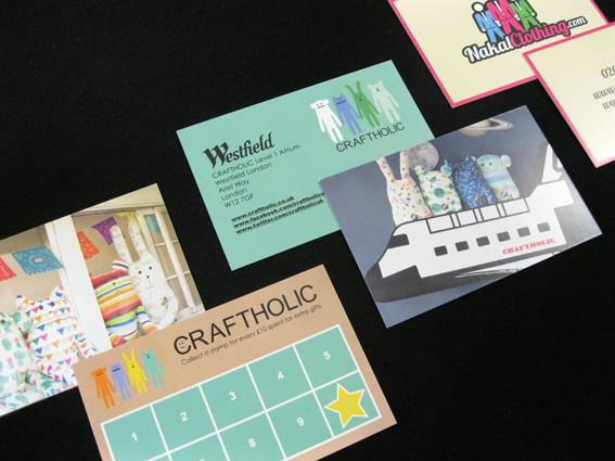 Business Card and Loyalty Card Printing is interchangeable